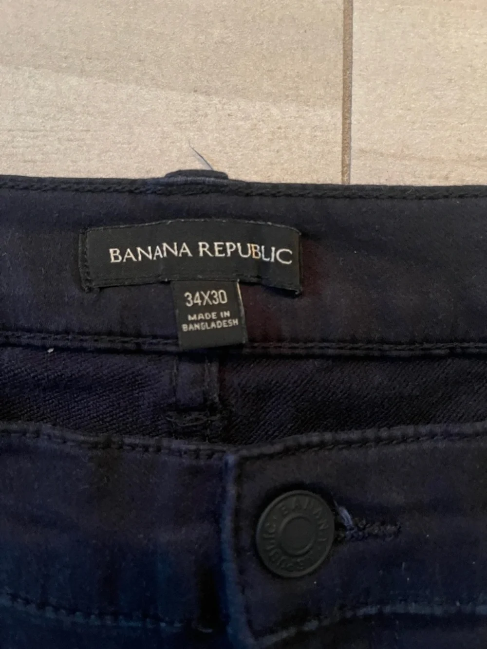 Banana Republic Men's Black Jeans